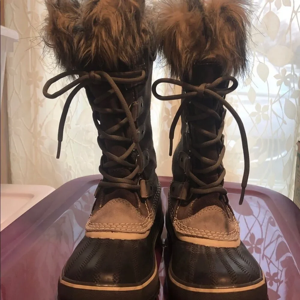 Sorel Joan Of The Arctic LL1804-206 Women's Boots Size US 7 - Picture 2 of 6